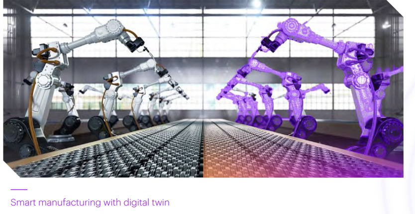 Smart manufacturing with digital twin