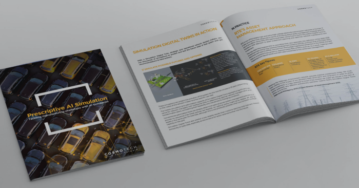 eBook: Tackling manufacturing challenges with AI Simulation